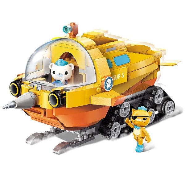 Octonauts brick GUP-S Polar Exploration Vehicle Barna kwazii Carousel 1