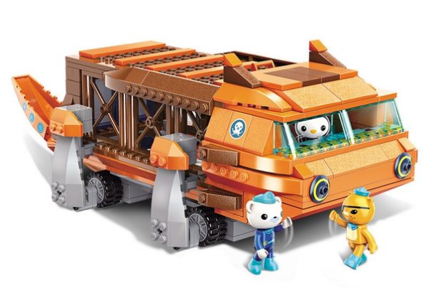 Octonauts brick GUP-G Mobile Speeders & Barnacles kwazii pes Carousel 1