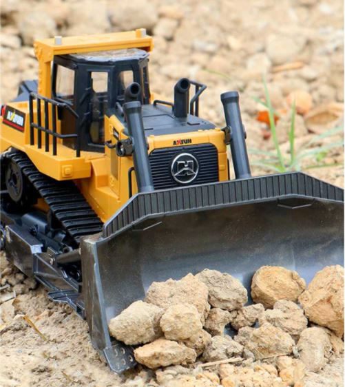 RC Bulldozer, Remote Control Bulldozer, 1:16, 2.4G, 9CH, Alloy Carousel 2