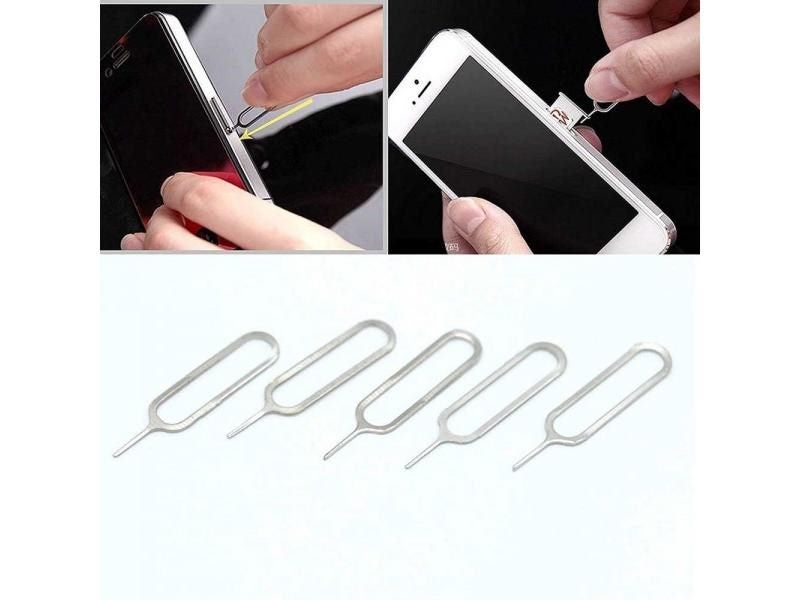 NYFundas 10pcs Sim Card Eject Pin Key Tool Ejetor Pin For Iphone X 8 7 6 6S Carousel 1