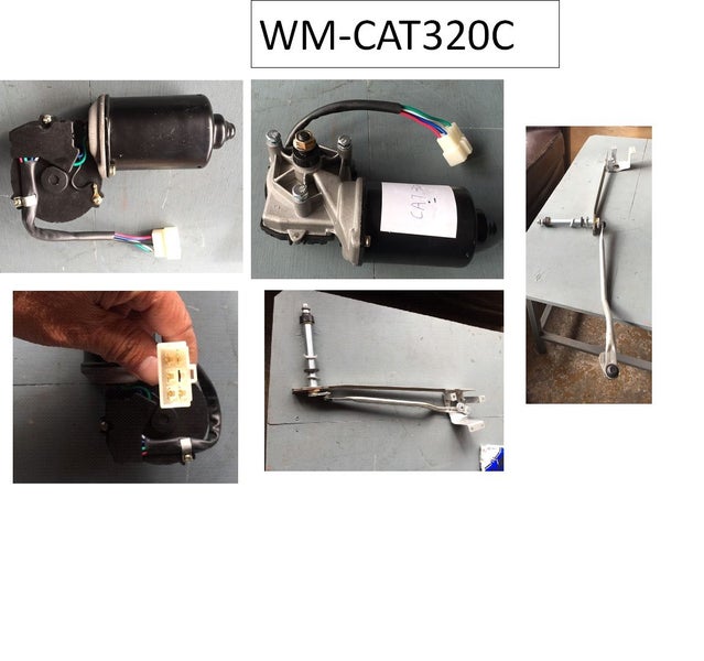 Digger Wiper Motor for CAT E / Komatsu PC 200 / EX200-3 Carousel 2