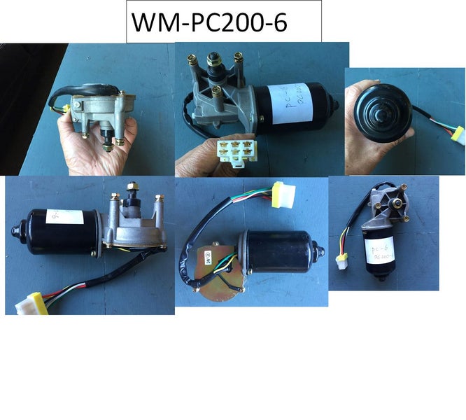 Digger Wiper Motor for CAT E / Komatsu PC 200 / EX200-3 Carousel 3