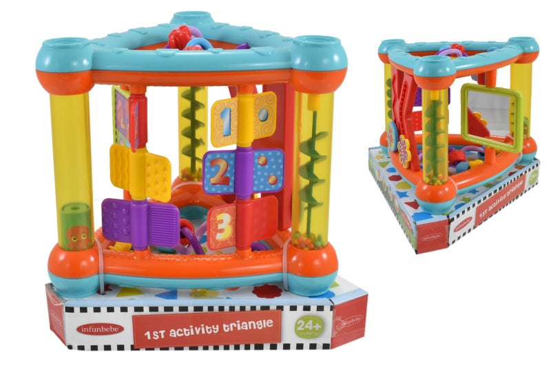 Infunbebe 1st Activity Triangle Playset Carousel 1