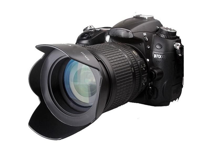 58mm Screw-In Flower Lens Hood For Canon 1300D 1200D 800D 760D 750D 700D 650D Carousel 1