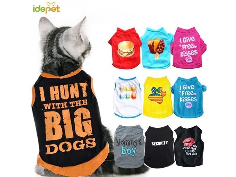 Summer Pet Cat Clothes Coat Jacket For Cats 48A1 Carousel 2