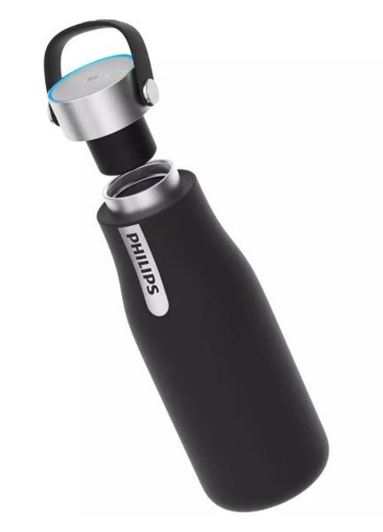 Philips GoZero Smart UV-C LED Purification Bottle 590ml - Black Carousel 2
