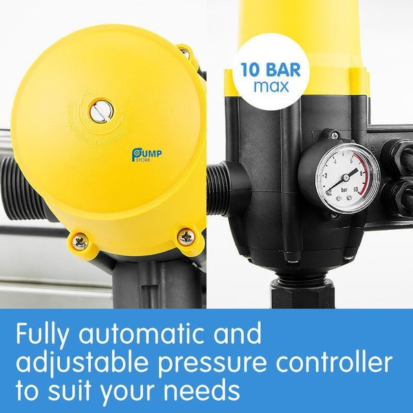 2HP 145L/min High Pressure Multistage Farm House RAIN WATER TANK PUMP62934712513026112