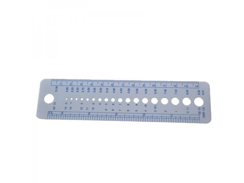 1 Sztuk Z Tworzywa Sztucznego DIY Sweter Z Dzianiny Igly Linijka Akcesoria Do Carousel 1