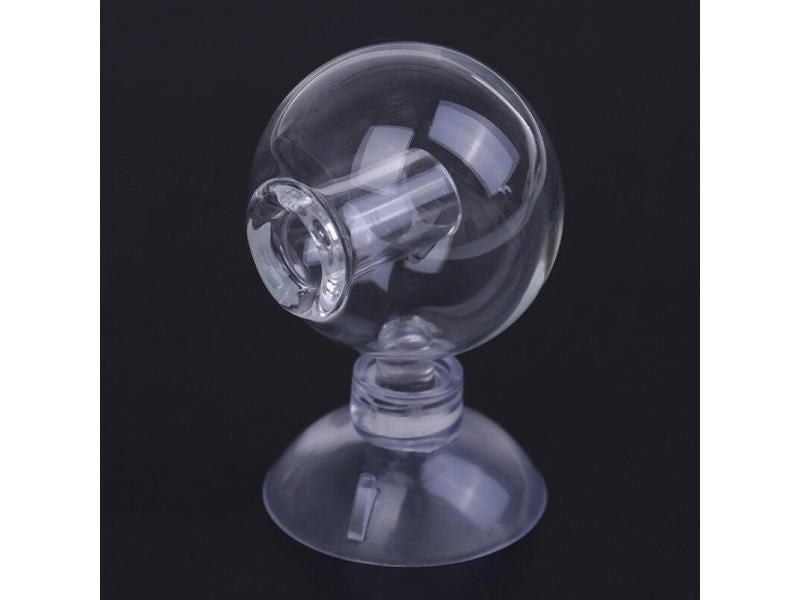 1PCS Aquarium Fish Tank Carbon Dioxide CO2 Monitor Glass Drop Ball Checker Carousel 2