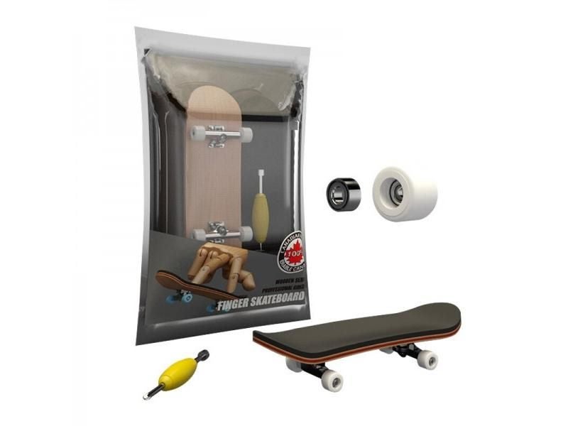Finger SkateBoard With Bearings Wooden Toy For Children's Christmas Gift Carousel 1