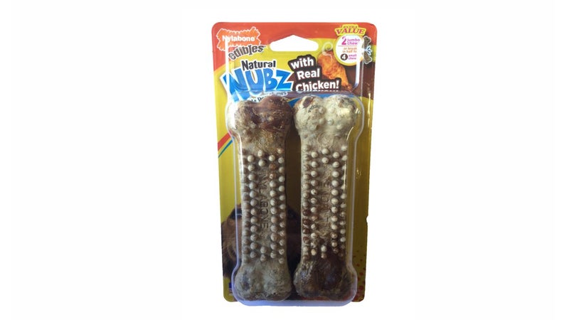Natural Dog Treat Nubz Chicken Jumbo 2 pack Carousel 1