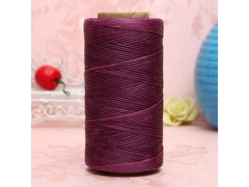 WITUSE Best Price! 260 Meters Leather Sewing Waxed Thread 18Colors 0.8mm Cord Carousel 1