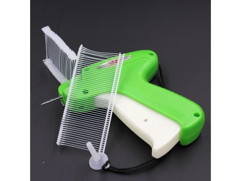 5000pcs Loop Locks Fasten Rope Clothes Price Label Tagging Pins Plastic Loop Carousel 1