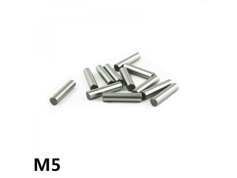 100pcs 5 Mm Bearing Steel Cylindrical Pin Locating Pin Needle Roller Thimble Carousel 1