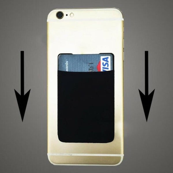 Smart Phone Wallet Credit Adhesive ID Card Holder Carousel 2