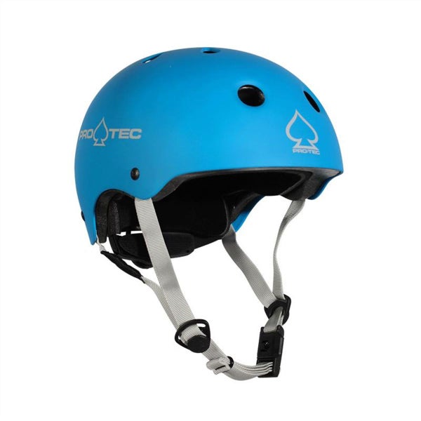 Pro-Tec Protec Junior Classic (Certified) Helmet Matte Blue Carousel 1