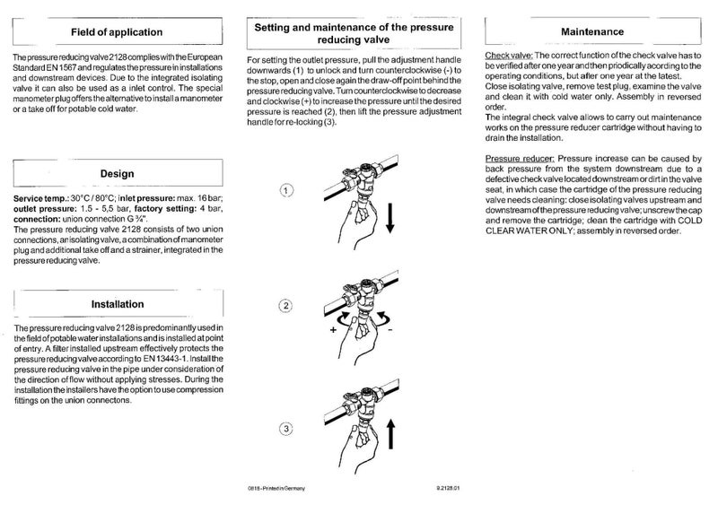RMC --- 4 in 1 pressure reducing valve Carousel 5