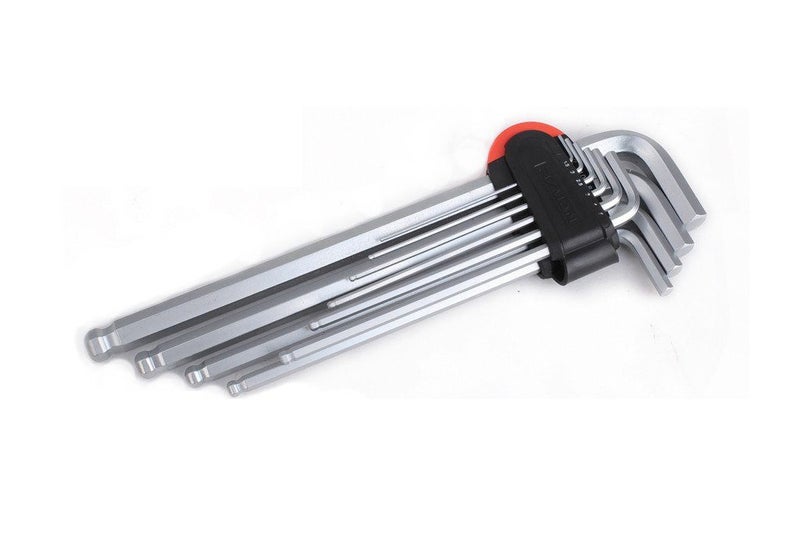 Fixman 9pc Metric Hex Key Set with Ball Head Carousel 1