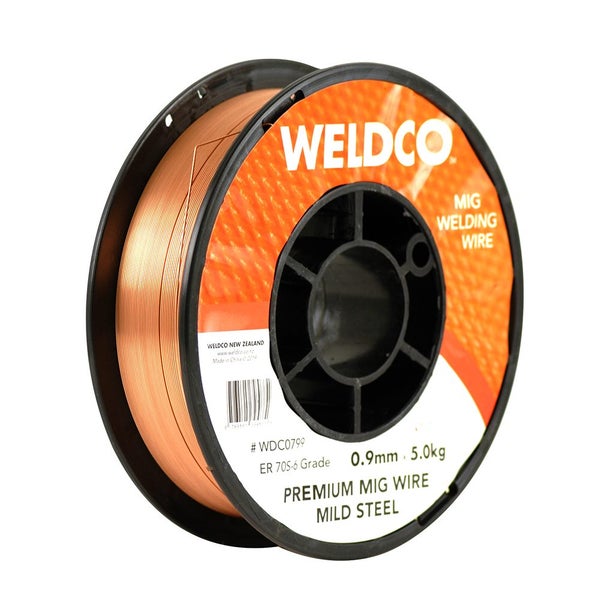 Weldco Mig Welding Wire - Premium Mig Wire Mild Steel – 0.9mm x 5kg Carousel 1