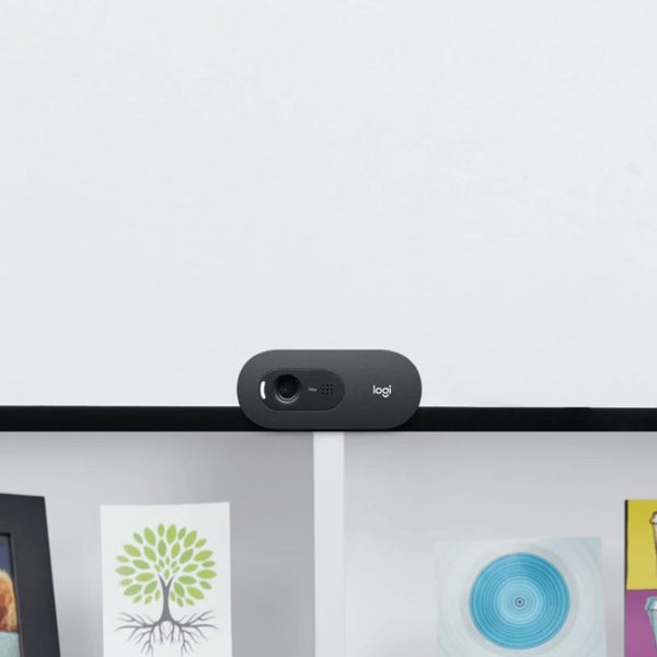 Logitech C505 Webcam HD 720p Web Cam with Long Range 60° Microphone w/ 2M Cable Carousel 7