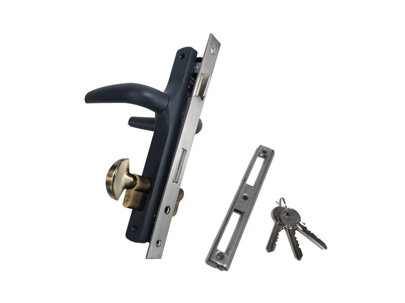 (N31) NEW Minimalist Stainless Steel Door Handle with Lock Carousel 1
