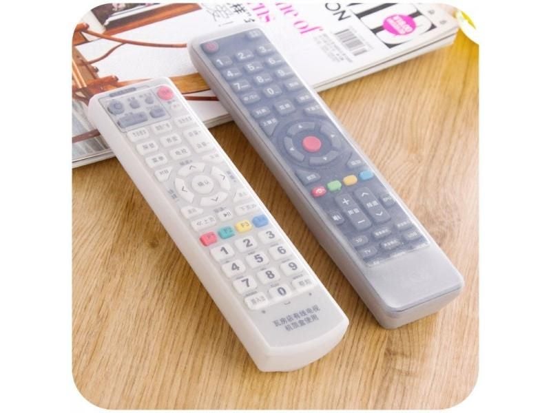 1 Pc 6 Sizes Remote Control Cover Silicone Transparent TV Remote Control Case Carousel 1