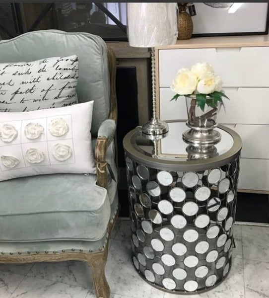 Mirrored Side Table Carousel 1