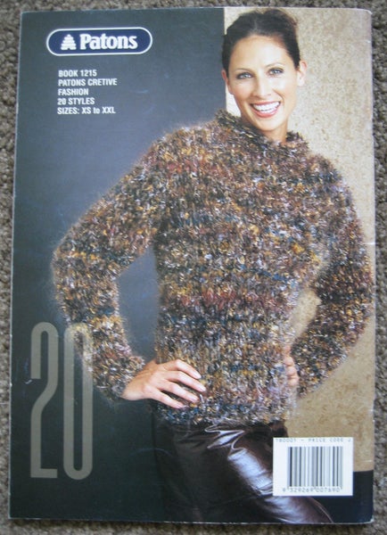PATONS 8ply WOMENS 20 Knitting PATTERNs Carousel 11