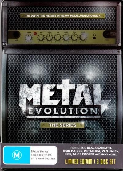 Metal Evolution: The Series (DVD) - New!!!64534479224577110