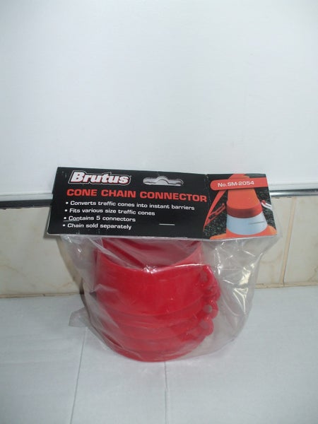 95% OFF New 5 Piece Cone Chain Connectors (Fits Various Size Traffic Cones) Carousel 1