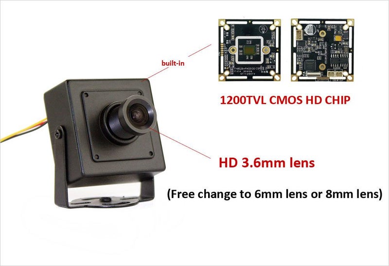 Analog cctv camera 1200tvl hd small mini cctv camera with 3.6mm lens Carousel 1