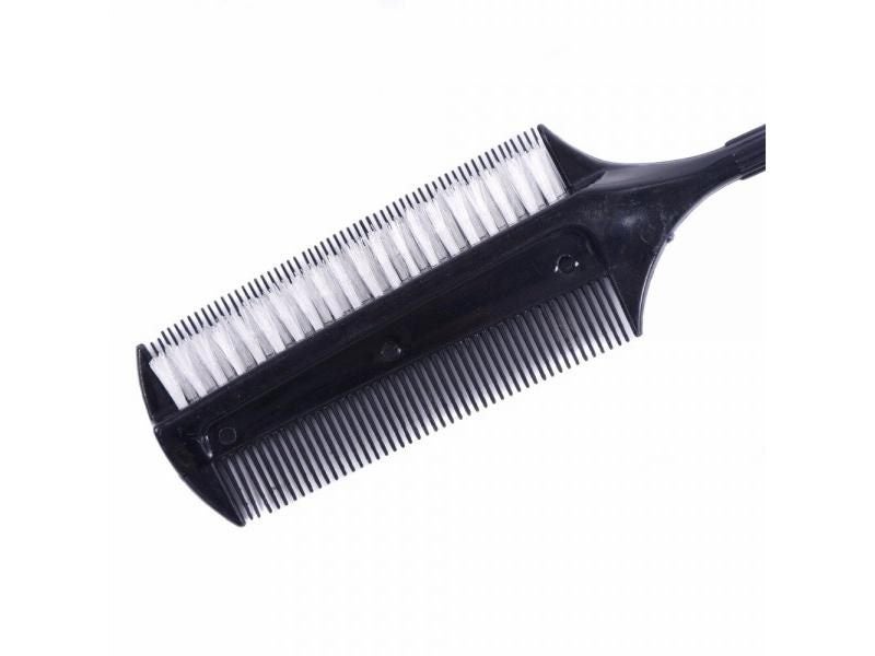 Professional Hairdressing Double Side Dye Comb Nylon Hair Drying Brush Carousel 1