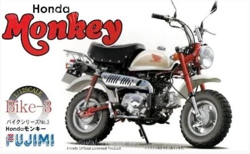 Plastic Kitset -1/12 Honda Monkey Motorbike Carousel 1