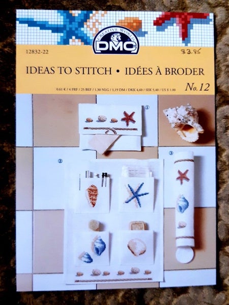 DMC Cross stitch charts x 6 new Carousel 1