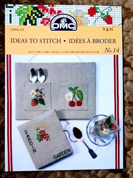 DMC Cross stitch charts x 6 new Carousel 6