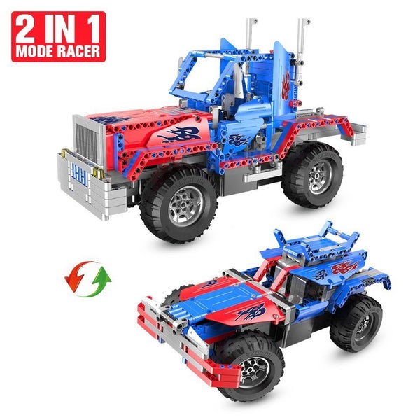 RC Building blocks,Optimus Prime,2 in 1, Rechargeable, 531 blocks.Clearance Carousel 1