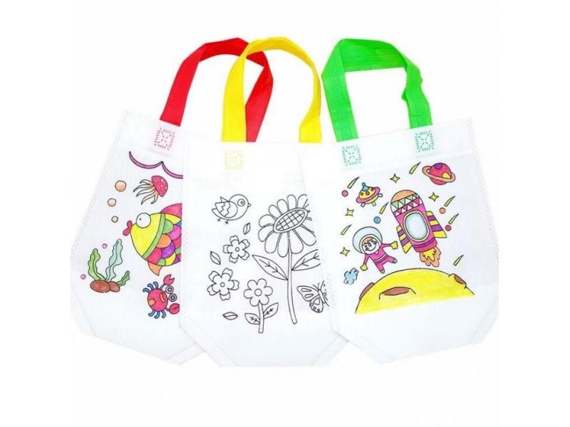 10Pcs Antistress Puzzles Educational Toy For Children DIY Eco-friendly Graffiti Carousel 1