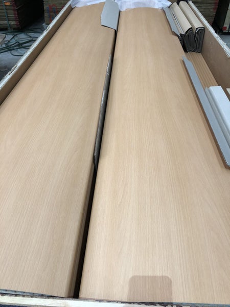 Cupboard Doors Caravan Curved 2500x400 mm Carousel 1