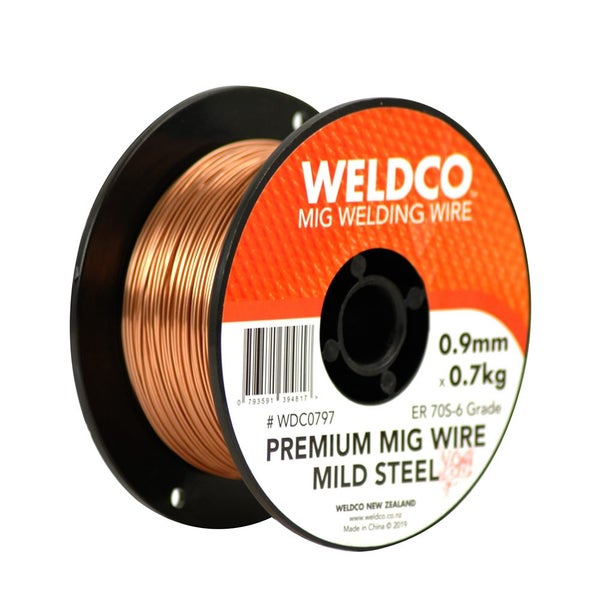 Weldco Mig Welding Wire - Premium Mig Wire Mild Steel – 0.9mm x 0.7kg Carousel 1