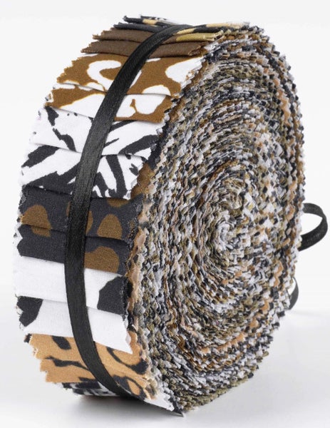 Soimoi 40Pcs Animals Print Cotton Precut Fabrics For Quilting Craft Strips Carousel 1