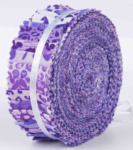 Soimoi 40Pcs Floral Artistic Print Cotton Precut Fabrics For Quilting Craft Carousel 1