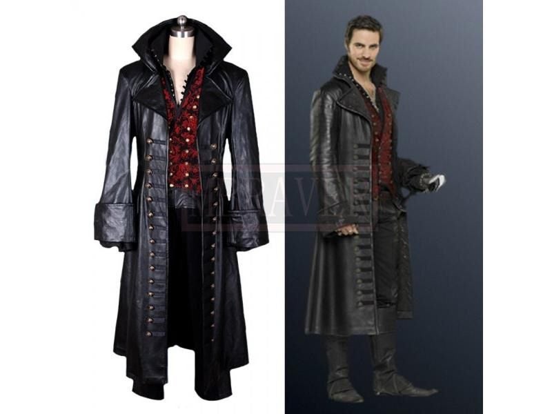 Once Upon A Time Killian Jones Captain Hook Cosplay Costume Pirate Hook Cosplay Carousel 1