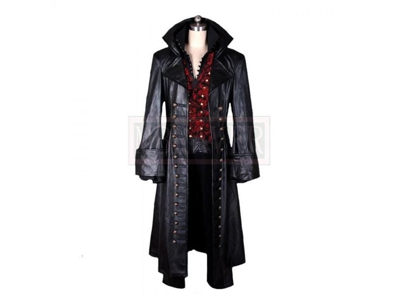 Once Upon A Time Killian Jones Captain Hook Cosplay Costume Pirate Hook Cosplay Carousel 2