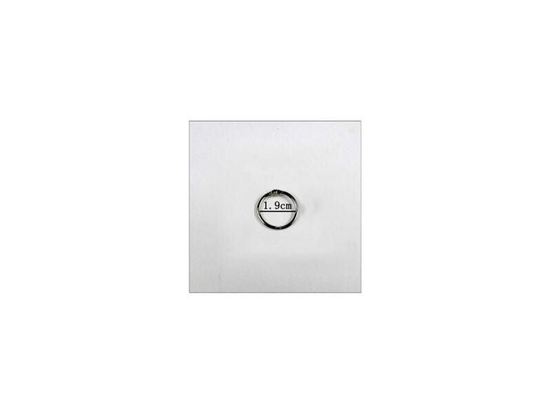 4Pcs/lot Metal Ring Binder 15 - 75mm DIY Albums Hoops Office Binding Supplies Carousel 1
