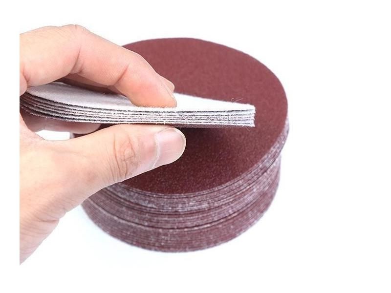 10pcs 125mm Sander Disc Sanding Polishing Round Paper Sandpaper #40 - #2000 Carousel 1