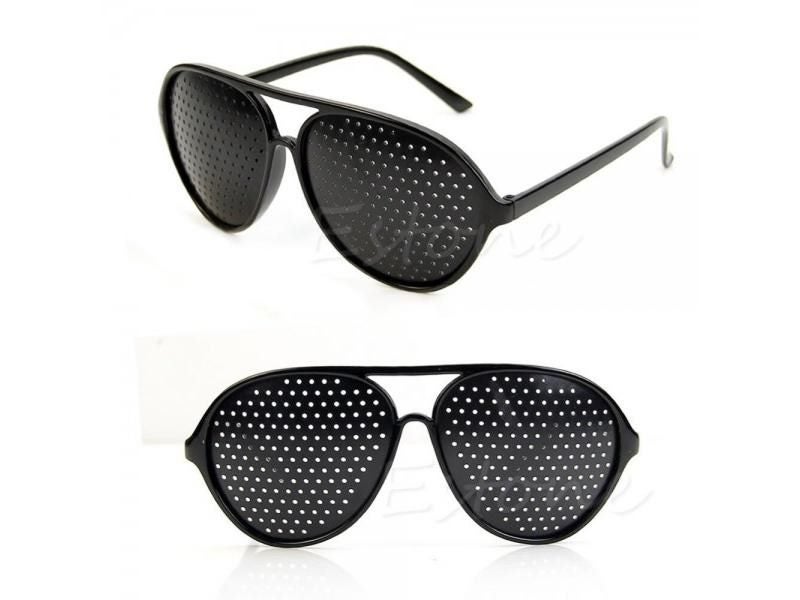 Cool Care Vision Improver Anti-fatigue Stenopeic Pinhole Glasses Carousel 1