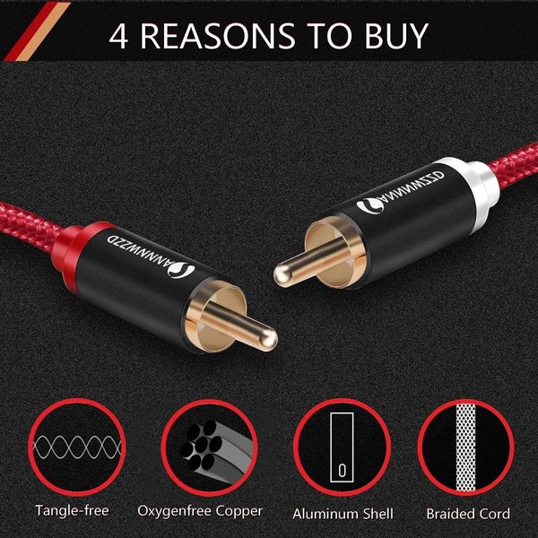 OFC HIGH GRADE RCA CABLE 3m Carousel 1
