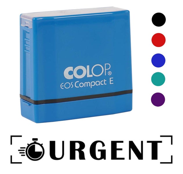 Printtoo Urgent Self Inking Rubber Stamp Pre-Inked Office Stamp- Home Office Carousel 2