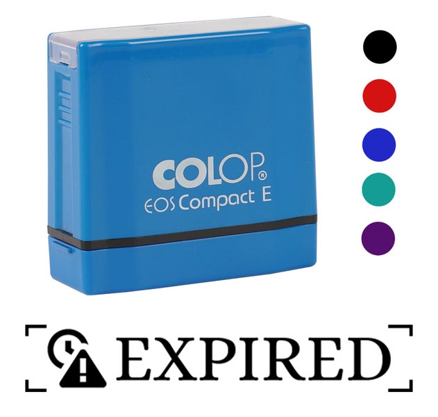 Printtoo Expired Self Inking Rubber Stamp Pre-Inked Office Stamp- Home Office Carousel 2