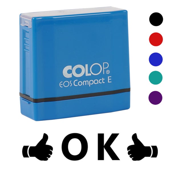 Printtoo Ok Self Inking Rubber Stamp Pre-Inked Office Stamp- Home Office Carousel 2